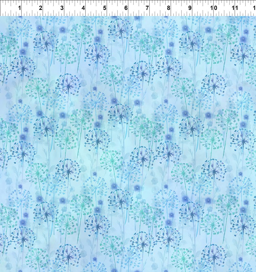 Blooming Day & Night Sky Dandies 13BDN-1 by Jason Yenter from In The Beginning Fabrics