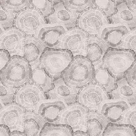 Pewter Farmhouse Rings Pewter 5 inch repeat # 1822-34 from Henry Glass Sold by the Half Yard