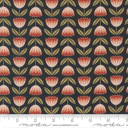 Meadowmere Metallic Night 48362 34M by Gingerber from Moda Fabrics