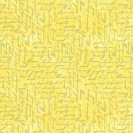 Tulip Fields Butter New Beginnings # 54166-8 by Whistler Studios from Windham Fabrics