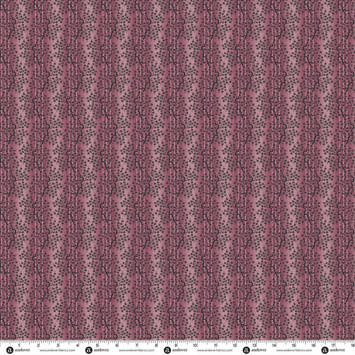Amber Chamomile Grape quilting fabric by Laundry Basket Quilts for Andover
