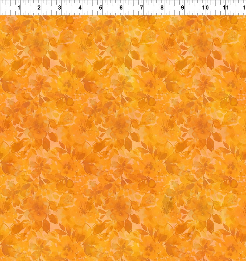 Blooming Day & Night Mango Blooms 8BDN-1 by Jason Yenter from In The Beginning Fabrics