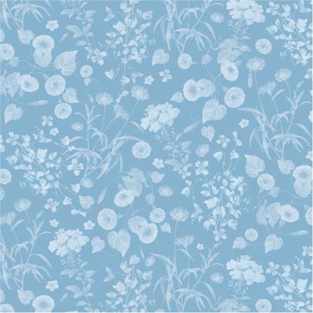 Botanical Garden Breeze Shadow Floral DC11469 for Michael Miller Sold by the Half Yard