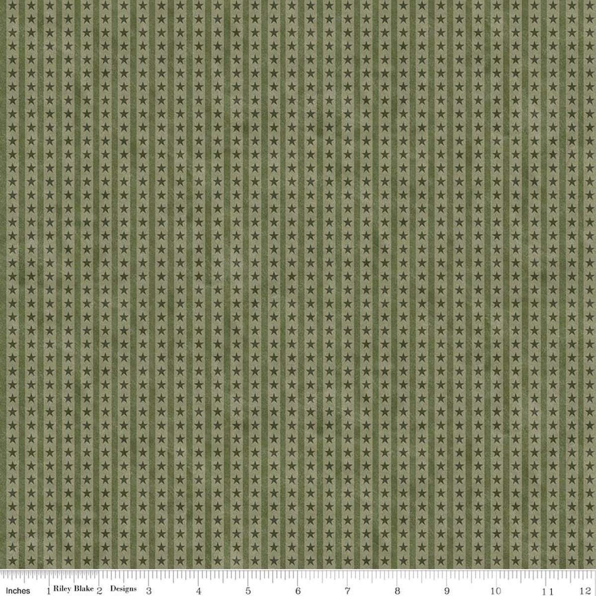 Northern Christmas by Teresa Kogut Star Stripes Green C17836-GREEN quilting cotton fabric