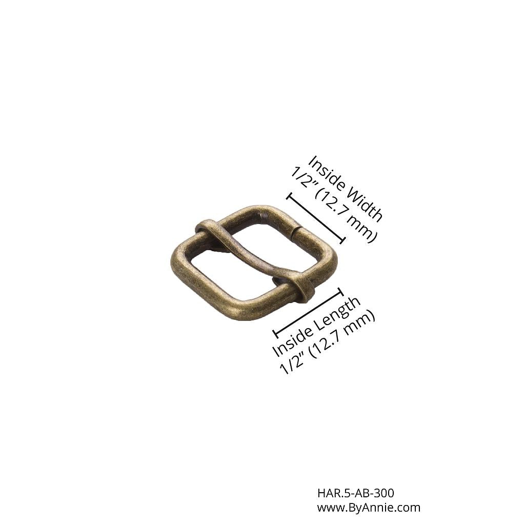 HAR.5-AB-300 Slider - ½" - (Antique Brass) from ByAnnie