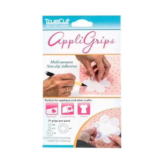 TrueCut AppliGrips adhesive pads pack, non-slip multipurpose craft adhesives