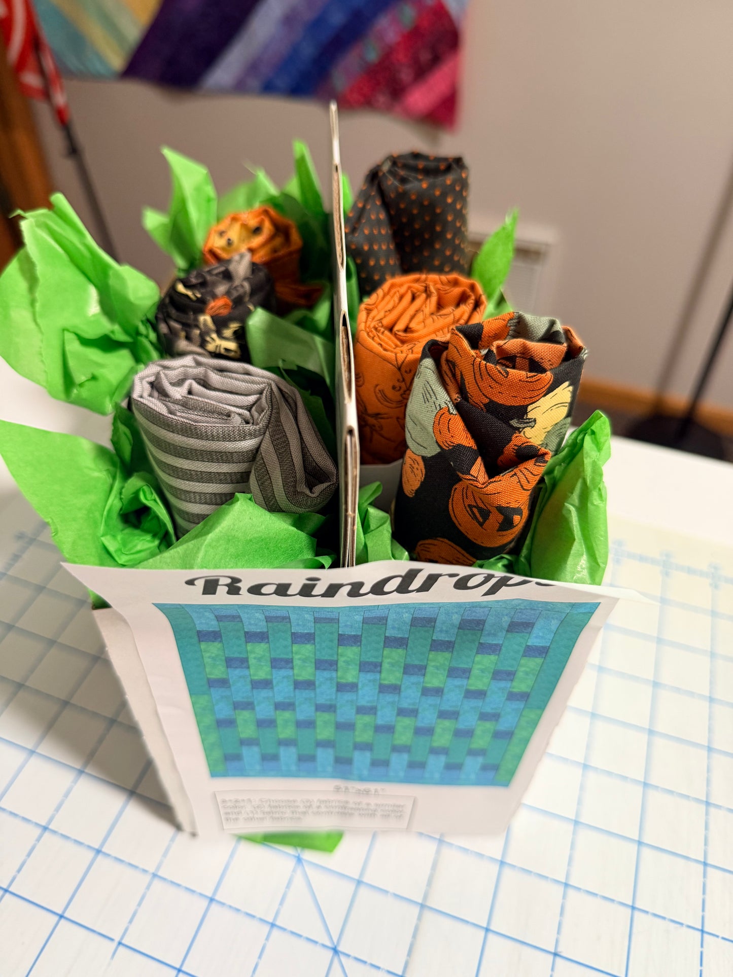 Raindrops 6-Pack Quilt Bundle: Halloween