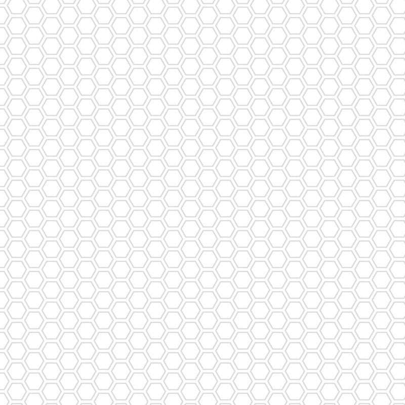 Last Chance One Yard Cut Kimberbell Basics Refreshed MAS8256-WW White on White Honeycomb from Maywood