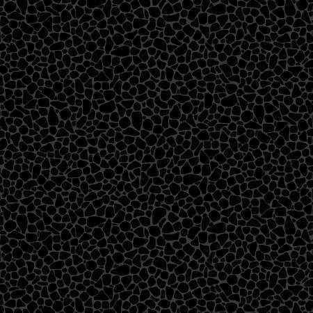Black pebble-pattern fabric with small irregular shapes