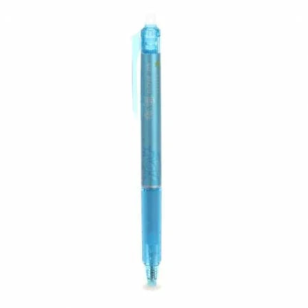 Pilot Frixion Clicker turquoise retractable pen, extra-fine tip, click button