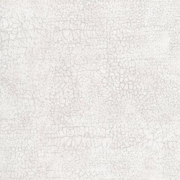 Crackle pattern fabric swatch in white wash