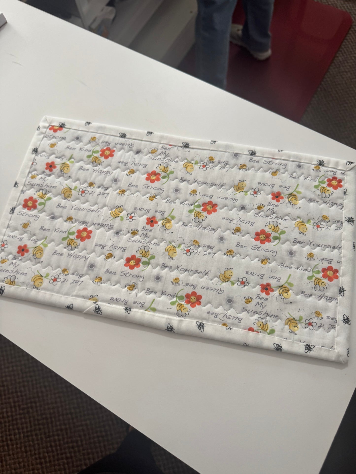 Buzzy Bee Snack Mat KIT - Makes two mats!