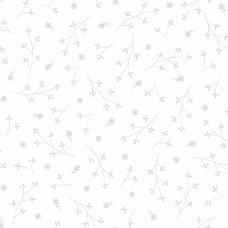 Kimberbell Petals White on White MAS8260M-WW