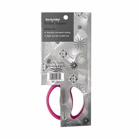 Carded scissors package with pink handles and stainless blades