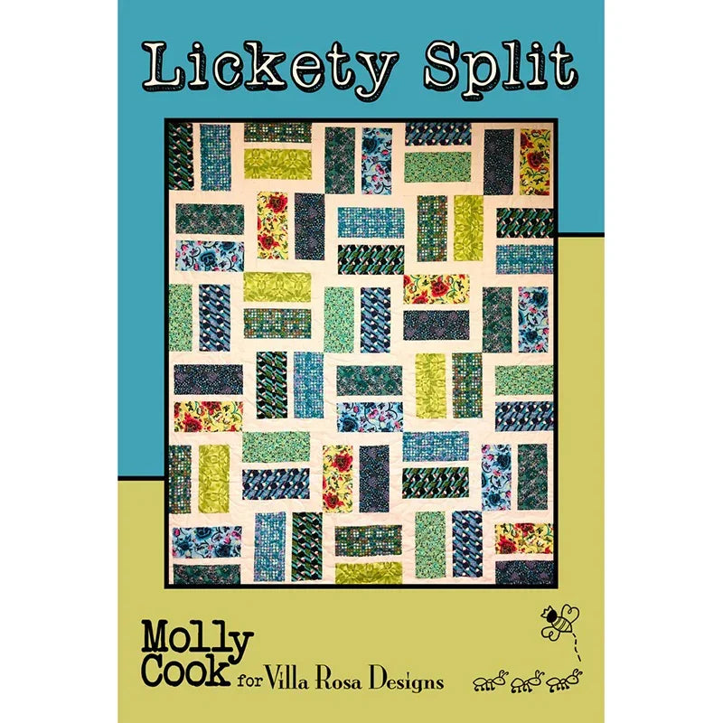 Quilt pattern cover with colorful patchwork blocks and star-like layout