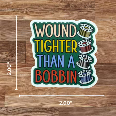 Wound Tigher than a Bobbin # MBQC4034 from My Bestie Quilt Co.