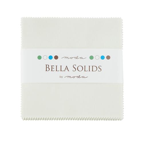 Bella Solids Charm Pack Porcela 9900PP 182 Moda Precuts#1 from Moda Fabrics