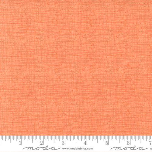 Coral textured fabric with small thatched pattern, Moda Fabrics 48626 193