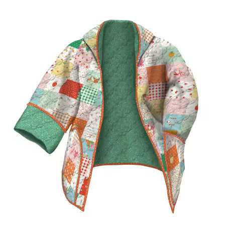 Carling Loves Cats Quilt Coat pattern, additional view, P286-QUILTCOAT