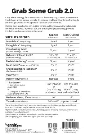 Grab Some Grub 2.0 # PBA235-2 from ByAnnie