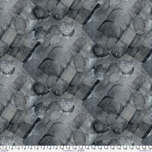 Larkspur - Stone Rust & Bloom PWSS022.Stone from Free Spirit Fabrics Sold by the Half Yard