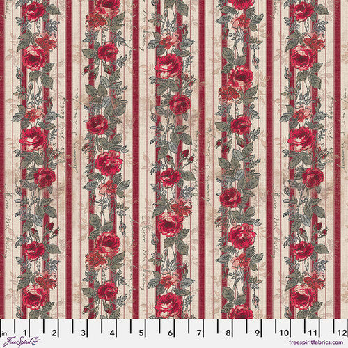 Eclectic Elements Palette Red - Wallpaper || Tim Holtz Palette Red PWTH227.RED from FreeSpirit Fabrics Sold by the Half Yard