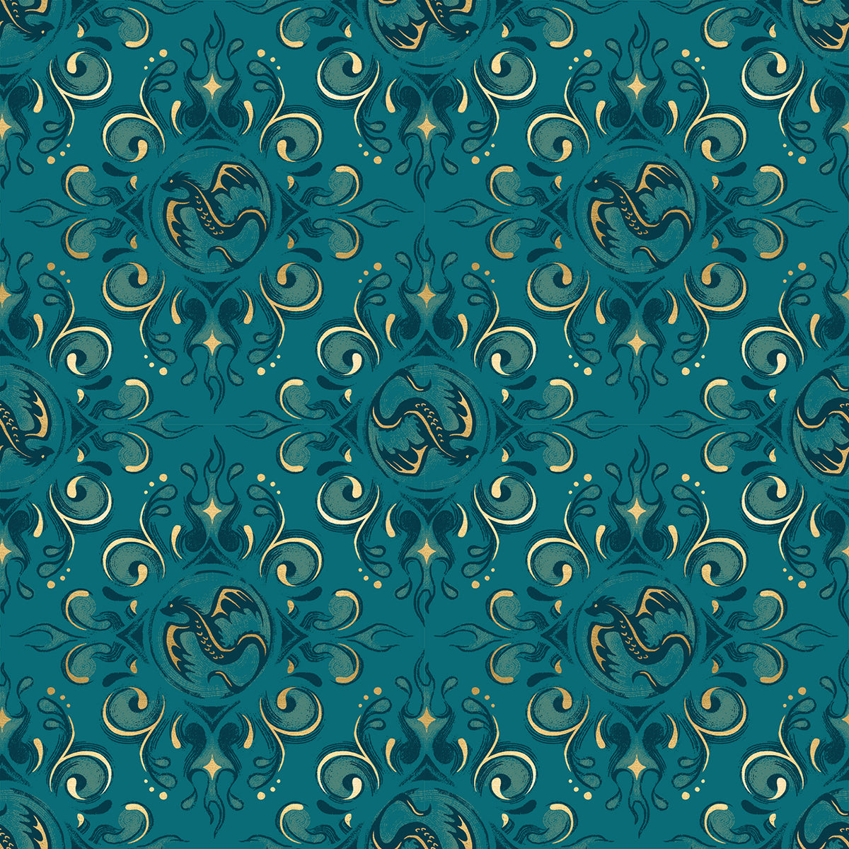 Fireglow Metallic Galaxy RS2136 14M Ruby Star#1 from Moda Fabrics
