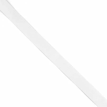 White 1-1/2 in woven webbing strap, long strip