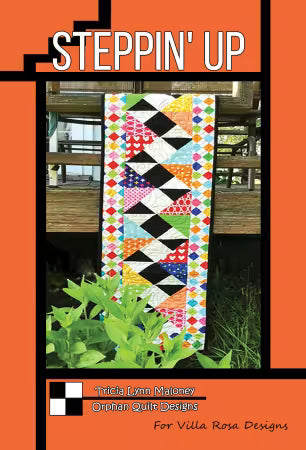 Steppin' Up Tablerunner # VRDOQ079 for Villa Rosa Designs