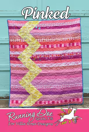 Pinked Quilt Pattern # VRDRD064 by Running Doe Quilts from Villa Rosa Designs