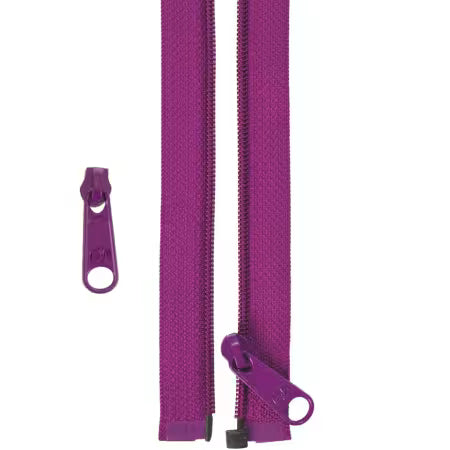 50in Separating Zipper and Extra Slide Tahiti # ZIP50-245 from ByAnnie