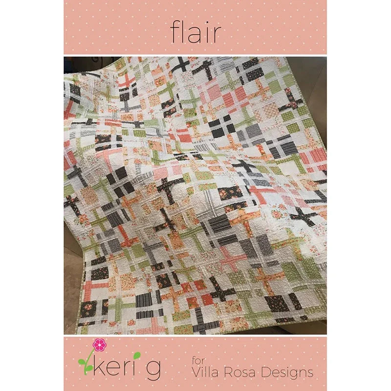 Multicolor patchwork quilt top with grid of small square blocks and strips