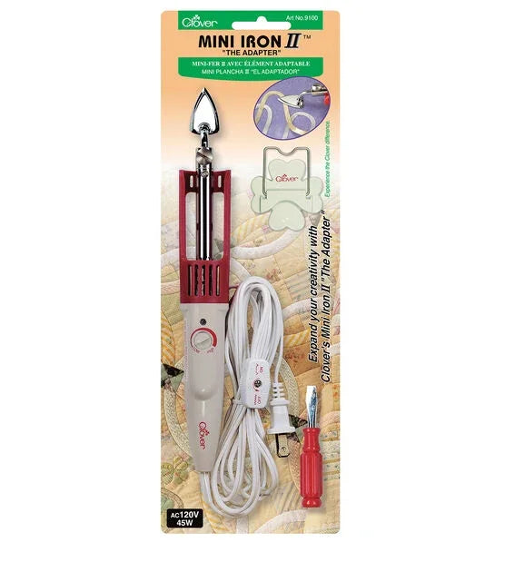 Mini iron II adapter kit with cord and plug