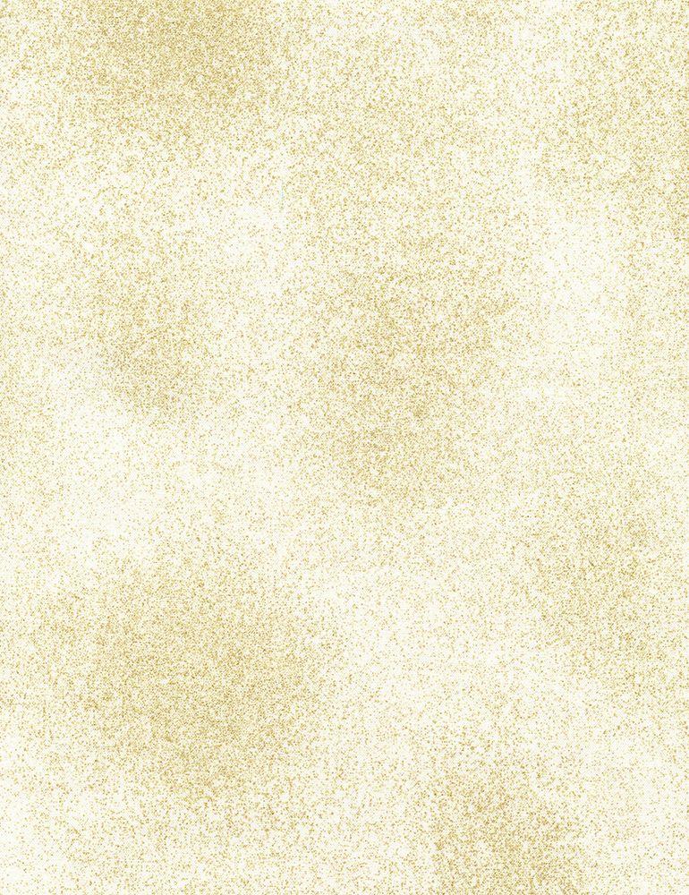 Ivory metallic shimmer fabric swatch with fine speckled texture