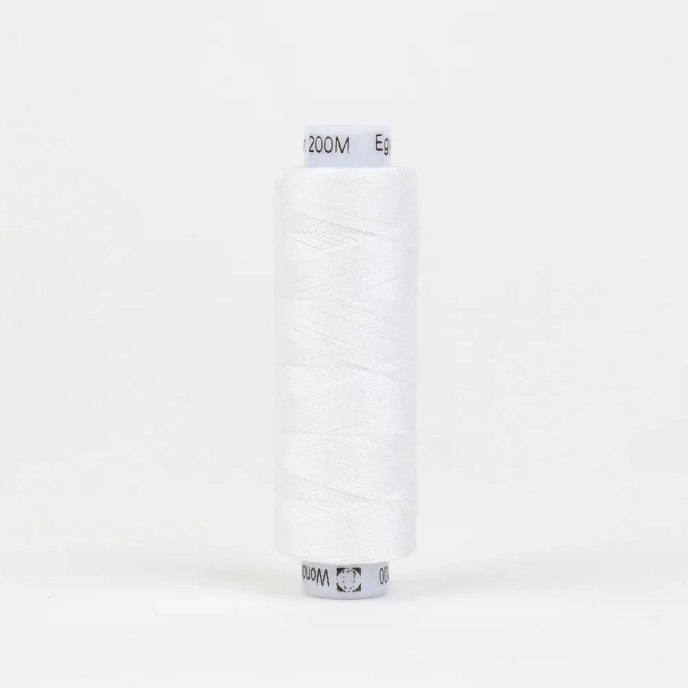 White sewing thread spool, 200M