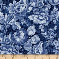 Last Chance One Yard Cut Packed Stamped Florals