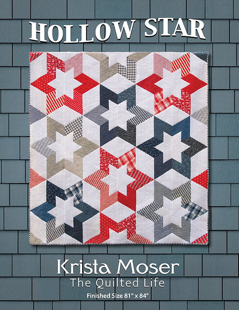 Hollow Star Quilt Pattern by Krista Moser