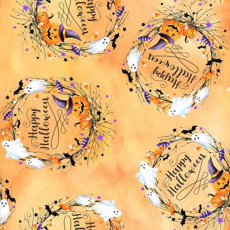 Boo Pumpkin Wreaths U4979H-192