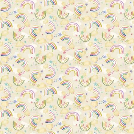 My Unicorn Loves Cream Unicorn Rainbows from Michael Miller