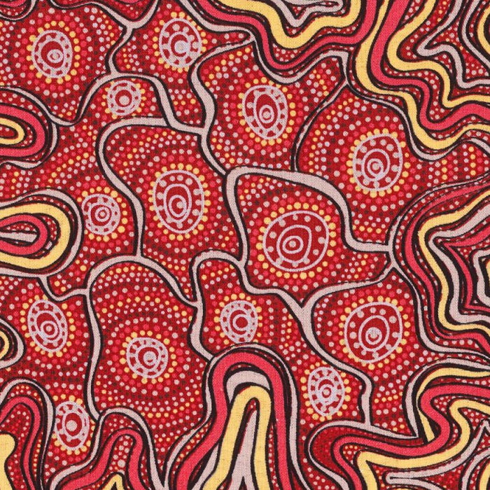 Meteors Red from M&S Textiles Australia