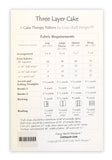 Three Layer Cake Quilt Pattern by Cozy Quilt Designs