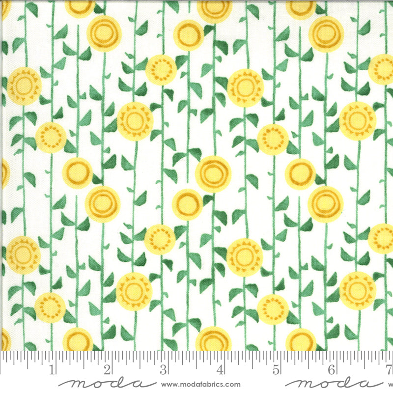 SALE! Solana Stalks Cream from Moda Fabrics Sold by the Half Yard