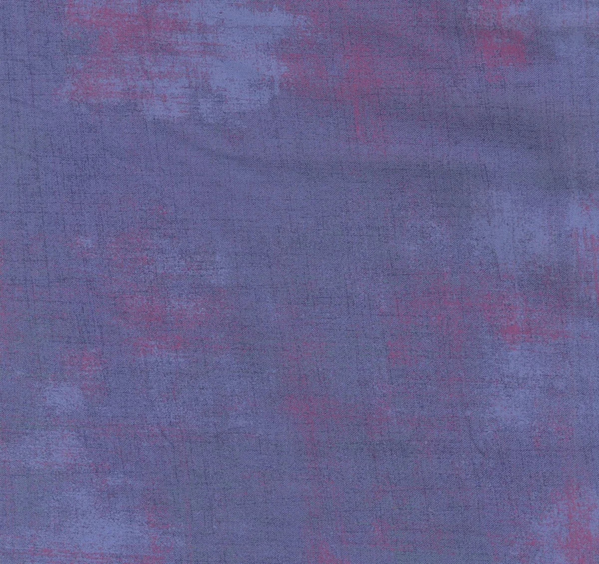 Blue-purple grunge fabric with mottled, textured surface