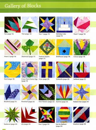 50 Little Paper-Pieced Blocks by Carol Doak # 10858 from C&T Publishing