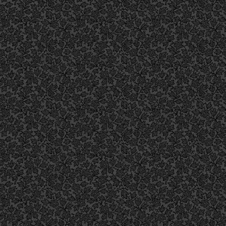 Moonlit Walk Black Tiny Flower # 11018M-J from Maywood Studio