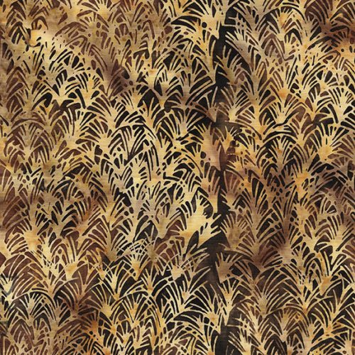 Simply Southwest Thorns Brown Tea 112246071 Batik Yardage from Island Batik Sold by the Half Yard