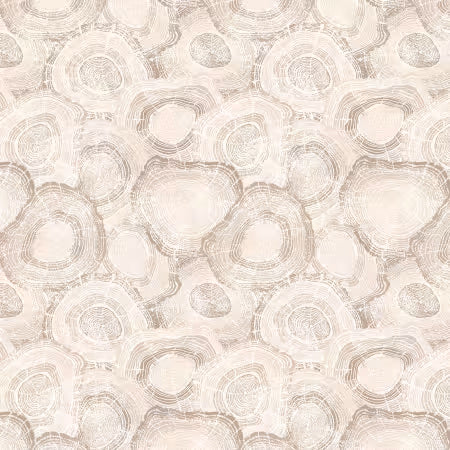 Dune Farmhouse Rings Dune 5 inch repeat # 1822-04 from Henry Glass Sold by the Half Yard