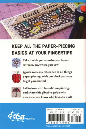 Paper Piecing Handy Pocket Guide # 20445 by Tacha Bruecher