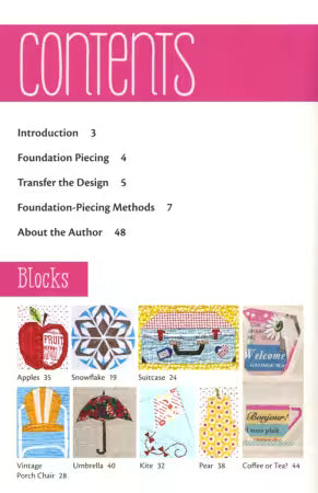 Paper Piecing Handy Pocket Guide # 20445 by Tacha Bruecher