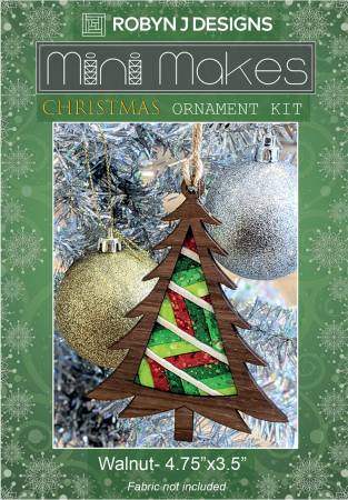 Christmas Tree Ornament Walnut # 3216WA (FPP) from Robyn J Designs